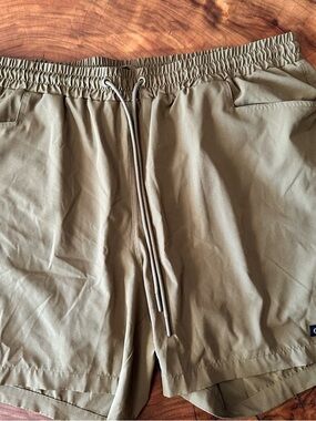 ONE BONE Army Green Drawstring Shorts